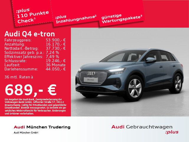 Audi Q4 e-tron 45 qu. Interieur S line Assistenz-Pake