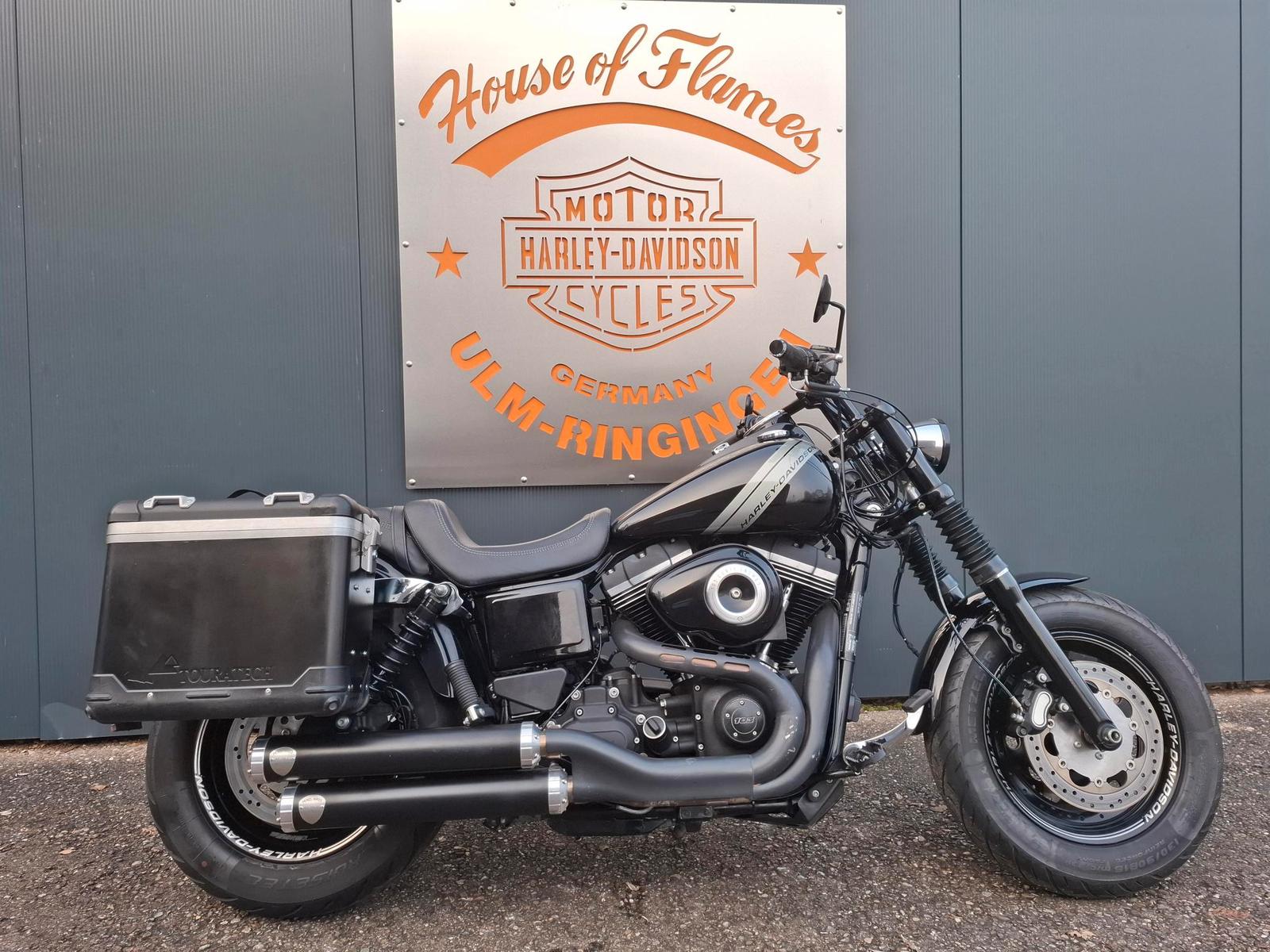 Harley-Davidson FXDF Dyna Fat Bob mit Penzl Auspuff