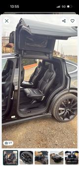 Tesla Model X Maximale Reichweite Plus - - Tesla Model X mit Schiebedach