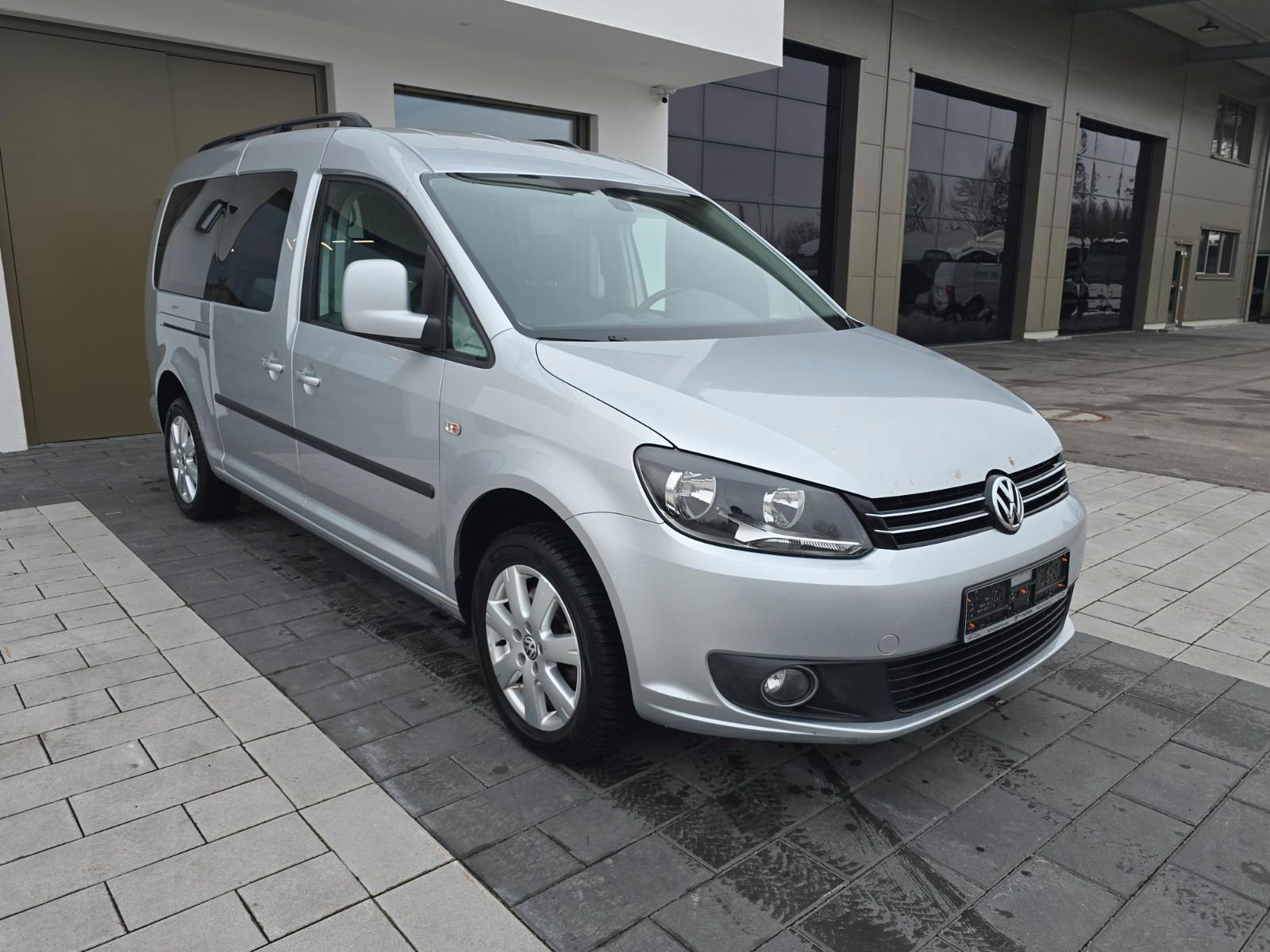 Volkswagen Caddy Kombi Maxi*7-Sitzer*2xSchiebetür*Klimaaut.