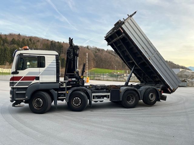 MAN TGS 35.480 8x4-6 BL Change system Tipper/Platfor