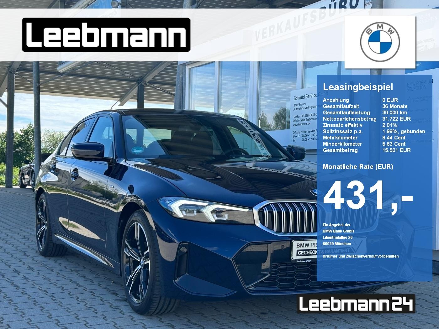 BMW 318i Lim. M-Sportpaket AHK GARANTIE bis 05/2030