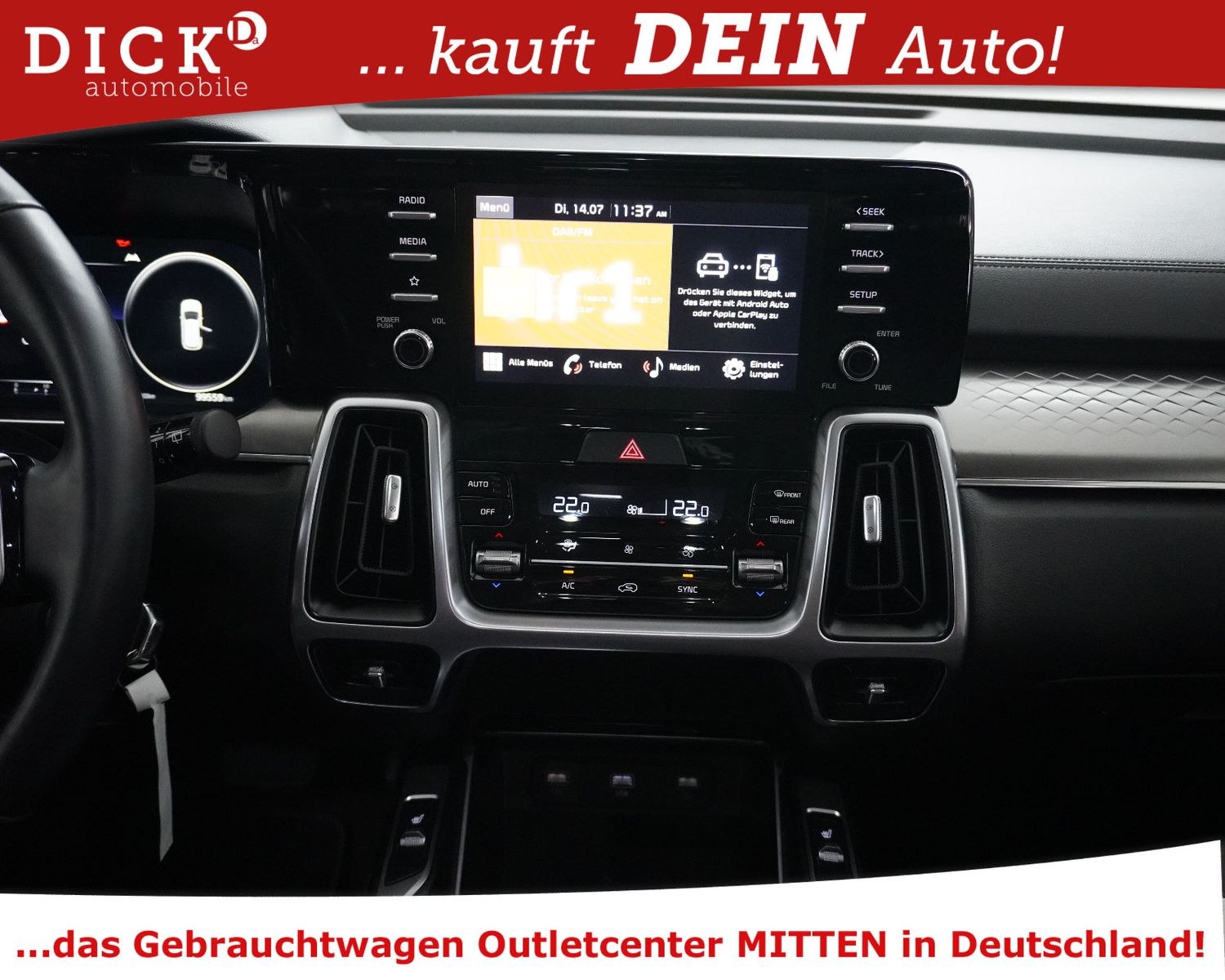 Fahrzeugabbildung Kia Sorent 2.2d Edit 7 NAV+VIRTU+LED+AHK+ACC+SHZ+KAM