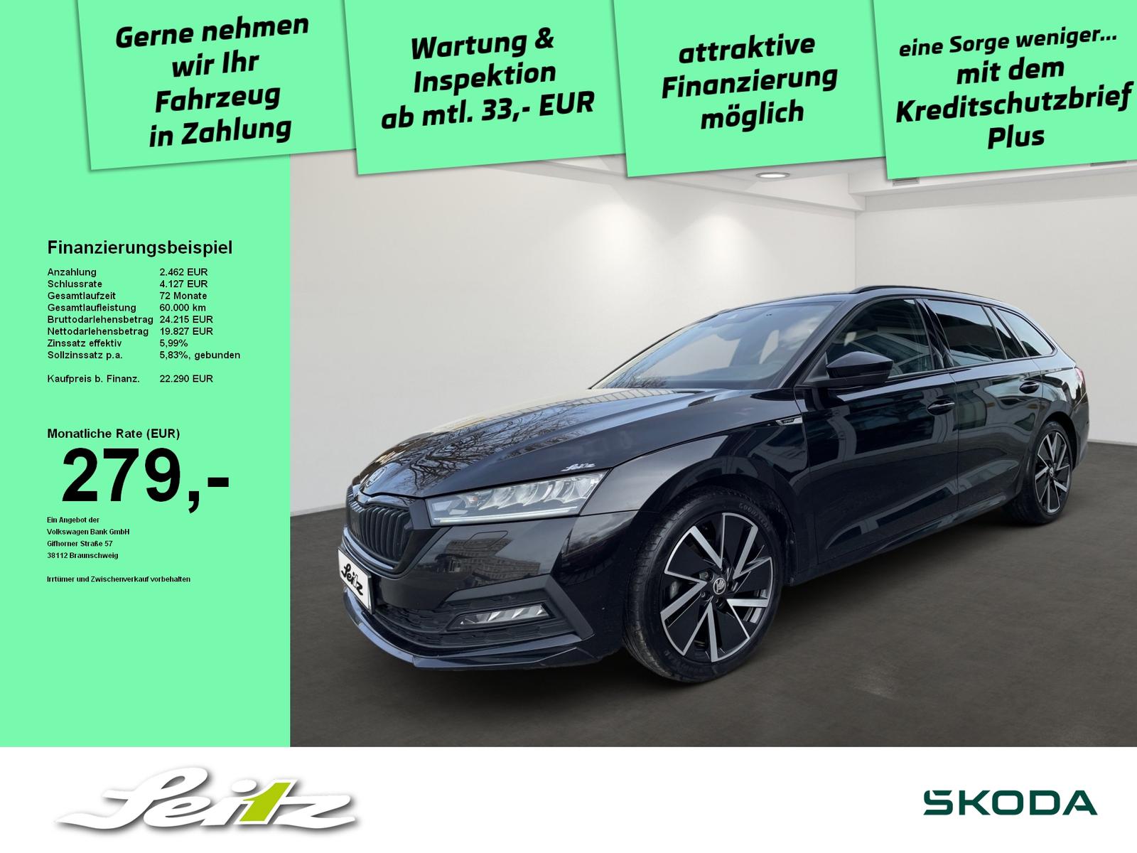 Skoda Octavia Combi 2.0 TDI Sportline *LED*KAMERA*NAVI