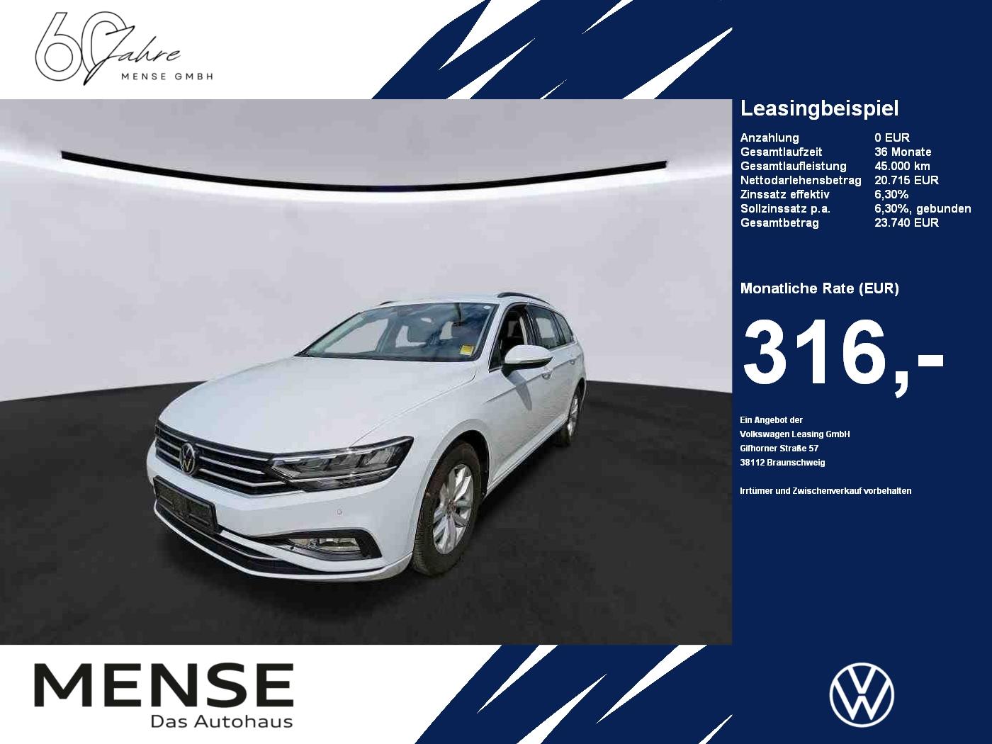 Volkswagen Passat Variant 2.0 TDI DSG Business CarPlay|AHK