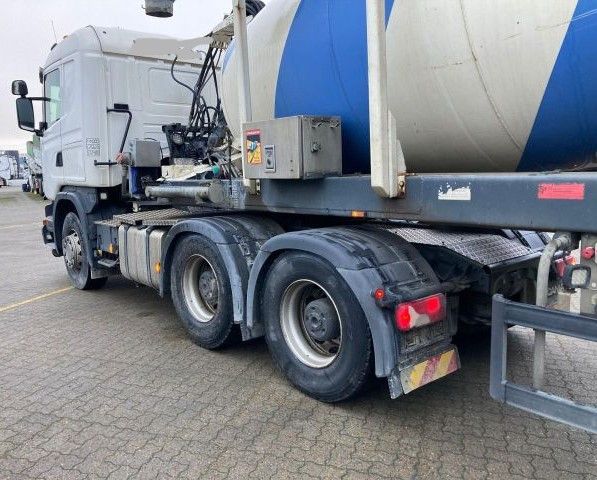 Scania G 480 6x4 mit Beton-Mischer Auflieger 12m²