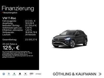 Volkswagen Leasingangebot: Volkswagen T-Roc Life GOAL 1.0 TSI*NAVI*SHZ*LED*ACC*AllSeas