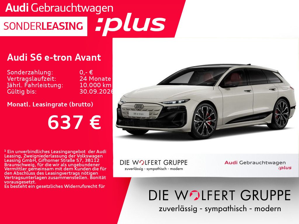 Audi S6 Avant e-tron edition one beige SITZBELÜFTUNG