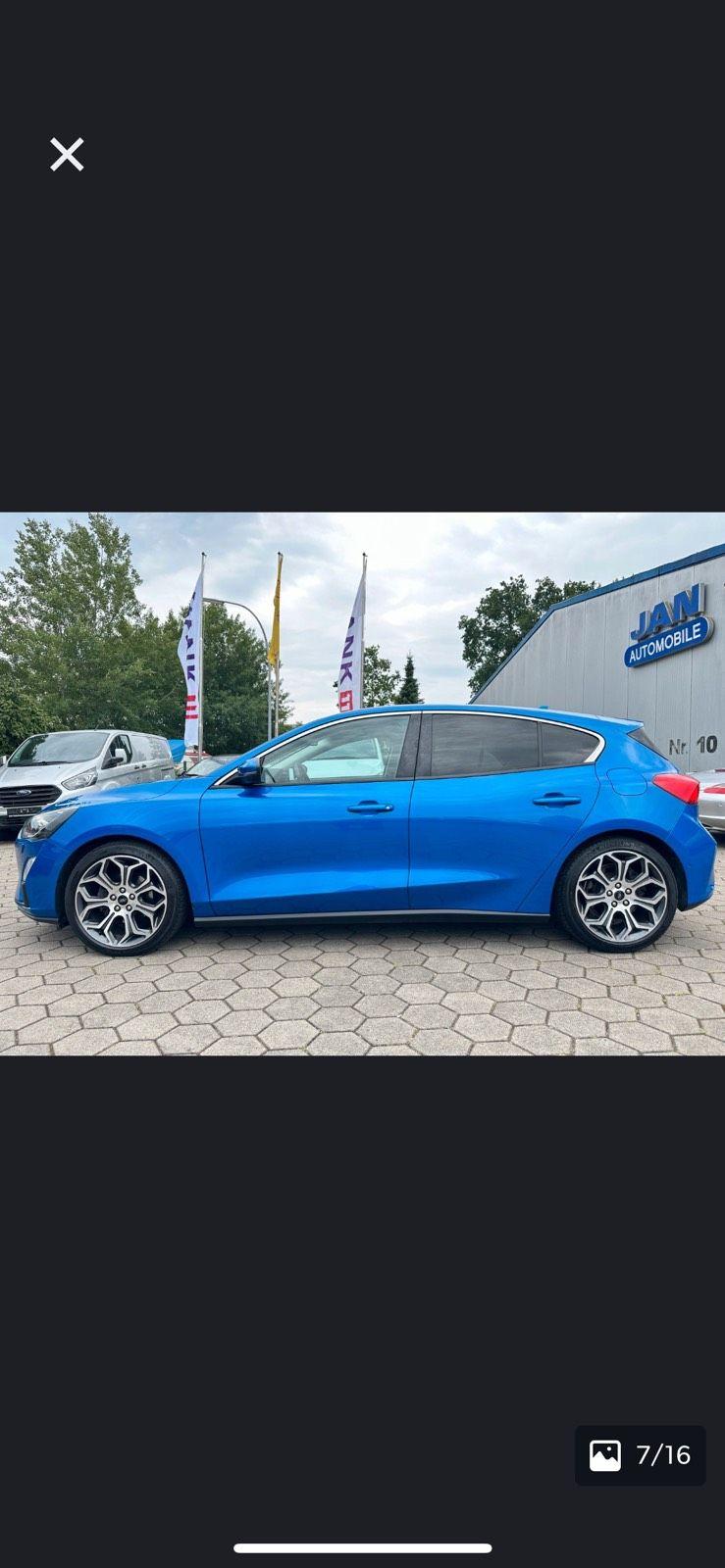 Ford Focus 2019, Blau Automatik 150ps