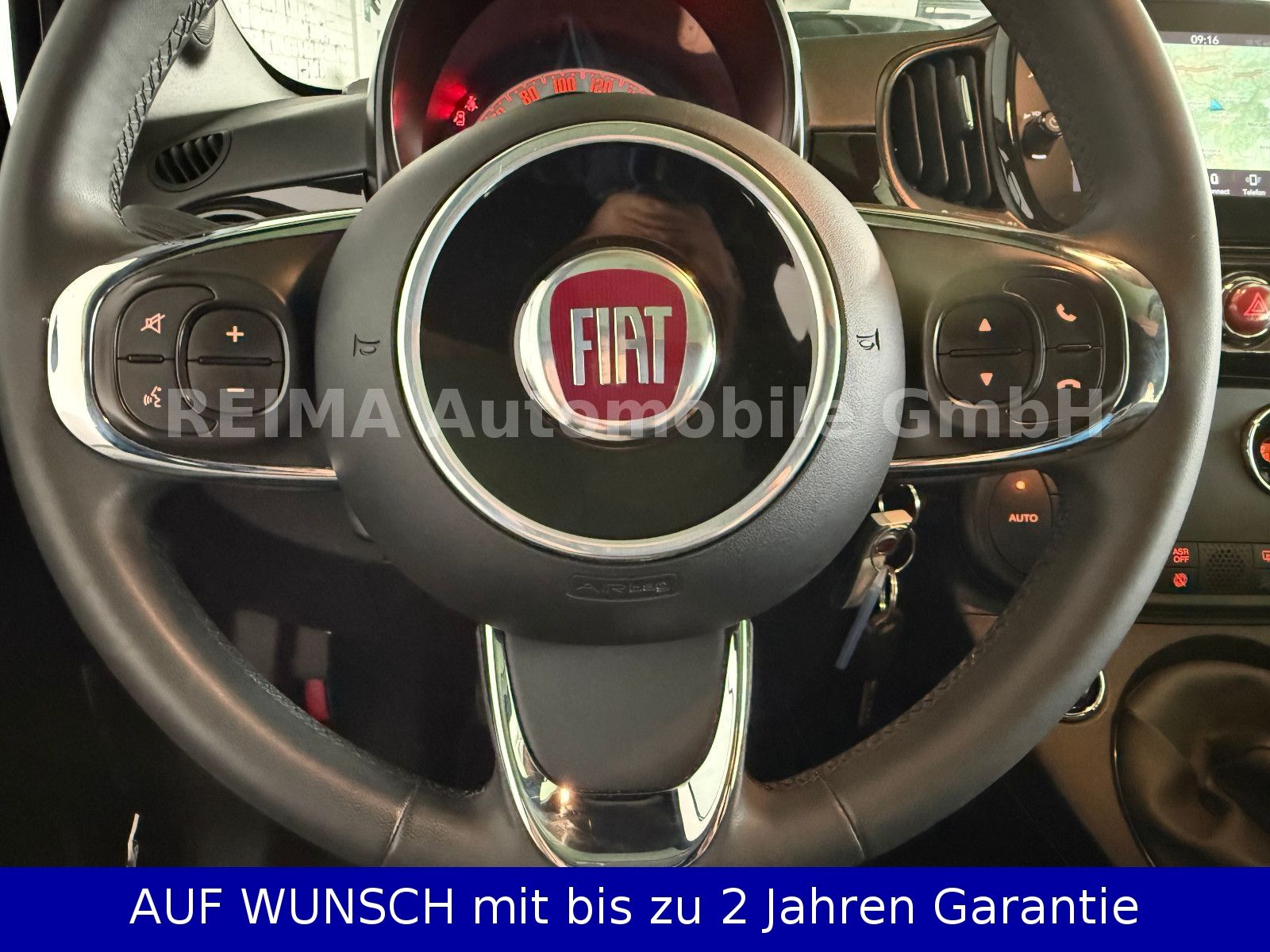 Fahrzeugabbildung Fiat 500 Lounge Mild Hybrid , Pano, Klima, Navi