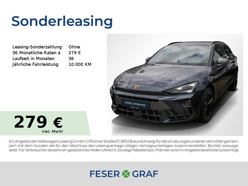 Cupra Leon Sportstourer 1.5 eTSI ACC Matrix Navi RüKa