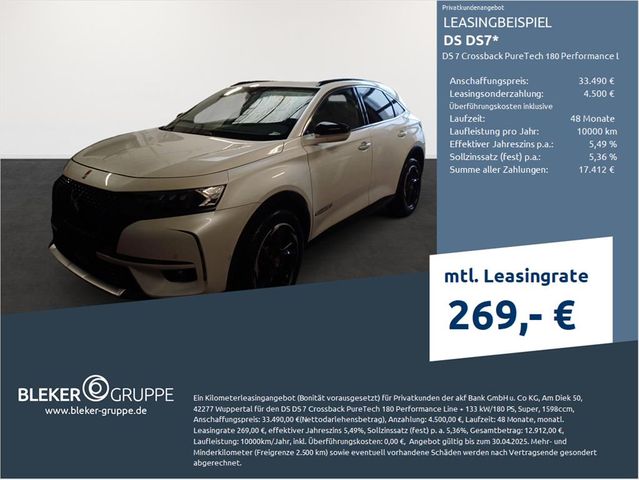 DS Automobiles DS7 DS 7 Crossback PureTech 180 Performance Lin