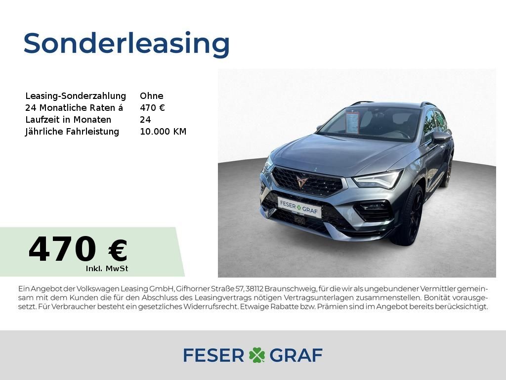 Cupra Ateca VZ300 DSG 4Drive AHK|SHZ|CUPRA-Plus