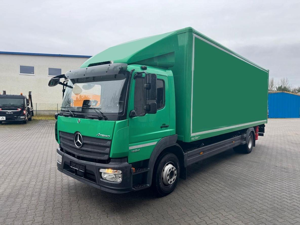 Mercedes-Benz Atego 1524 L 7.4 m Koffer LBW2t Seitentür Kamera