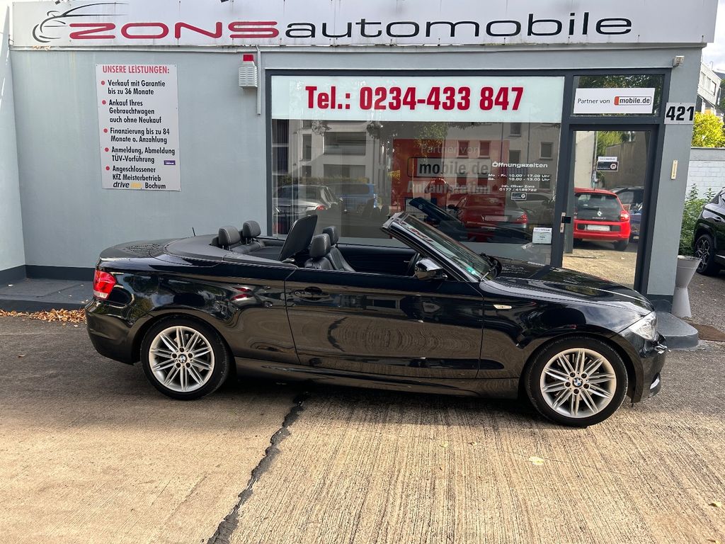 BMW 123 D Cabrio Aut. M-Paket+Leder+Navi+BT+SHZ+