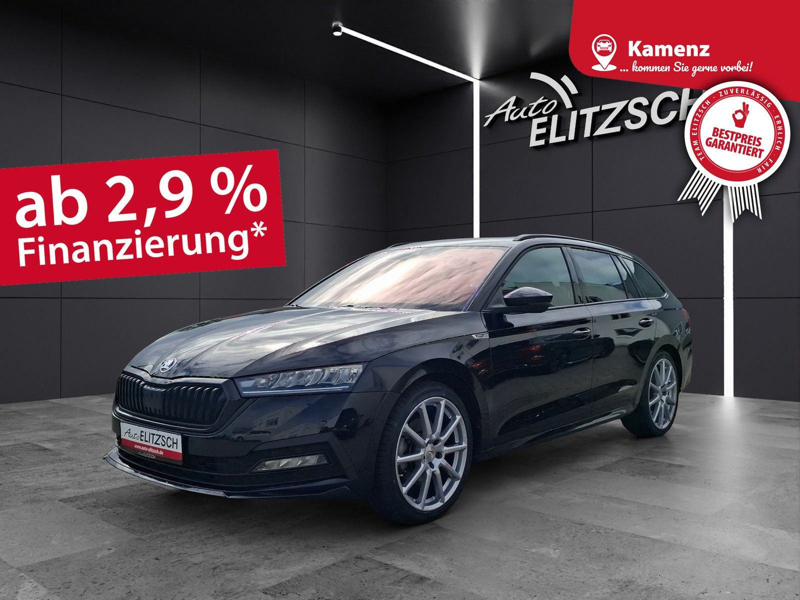 Fahrzeugabbildung SKODA Octavia Combi TSI Sportline  DSG 4x4 LED Pano GR