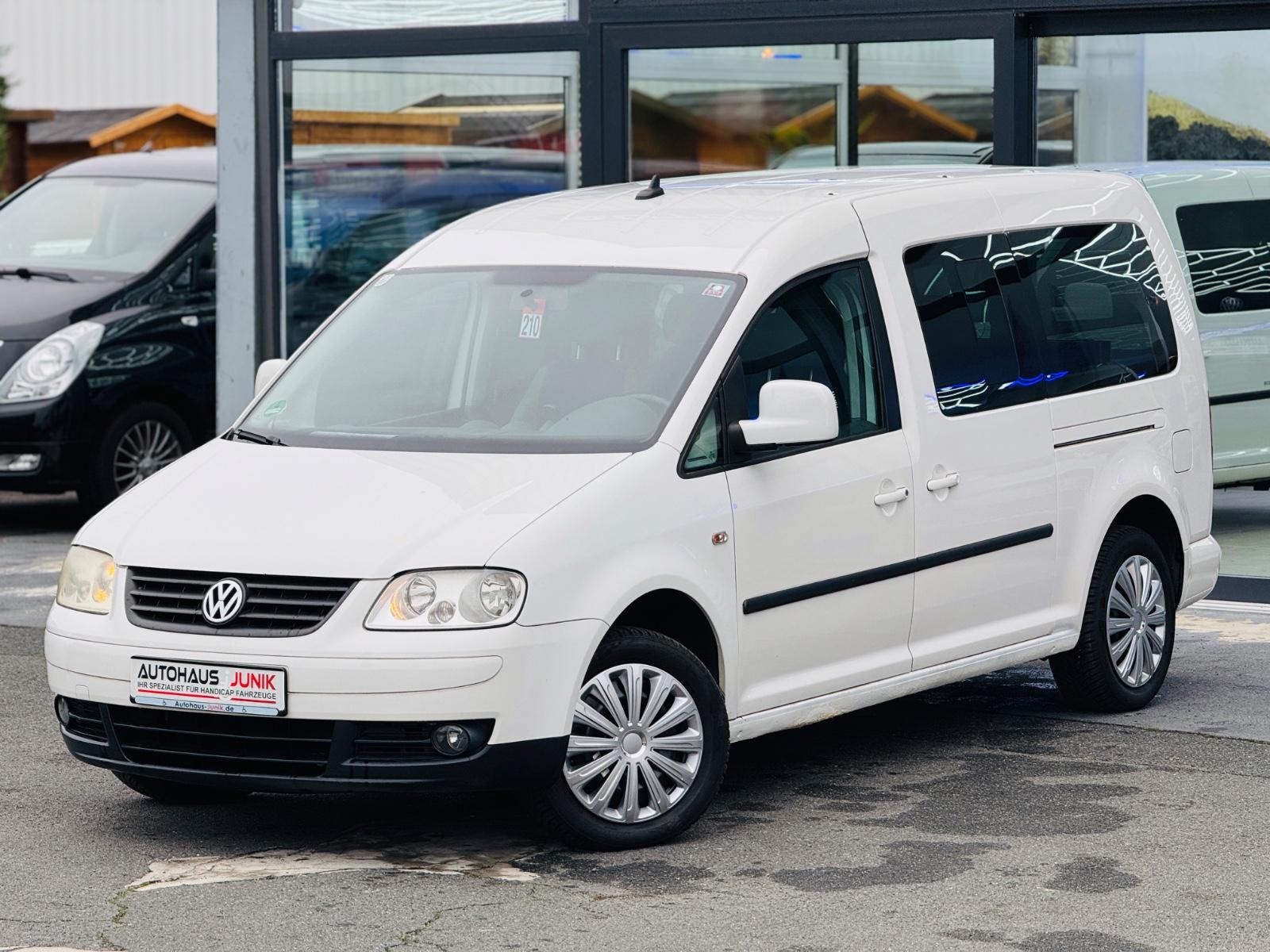 Volkswagen Caddy Maxi-Behindertengerecht-Rampe