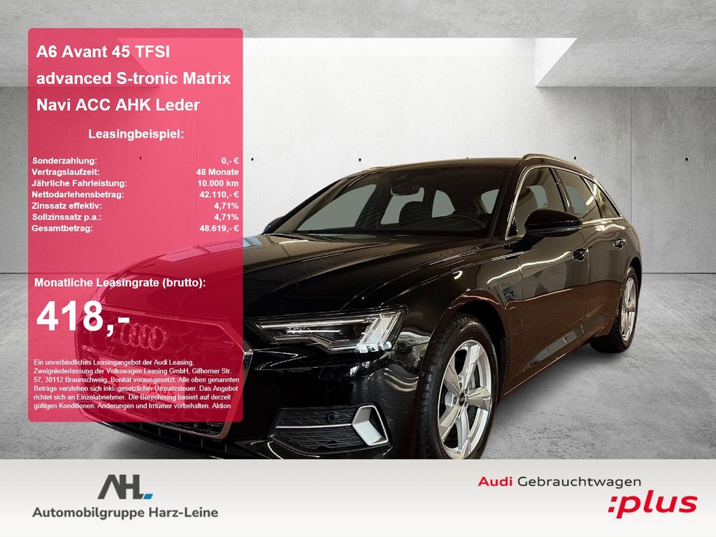 A6 Avant 45 TFSI advanced S-tronic Matrix Navi A