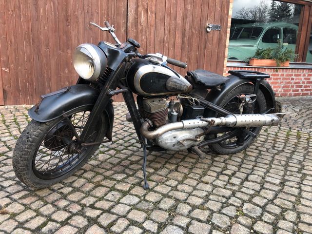 DKW NZ 500 Bj. 1939 mit Dok. Orig. Zustand