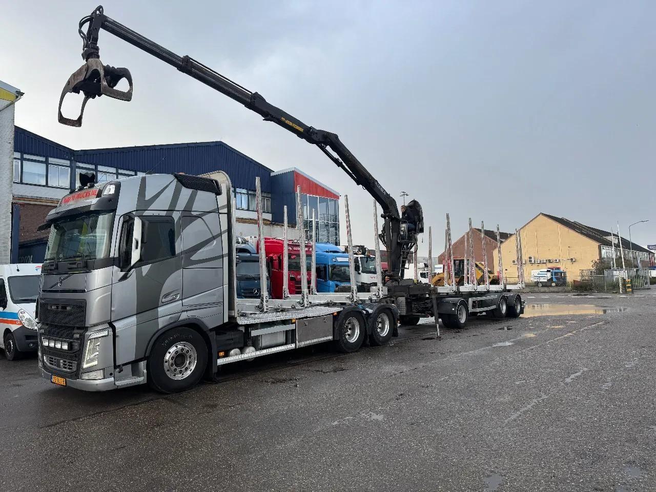 Volvo FH 500 6X4 KESLA 2110ZT CRANE + GS MEPPEL HANGER