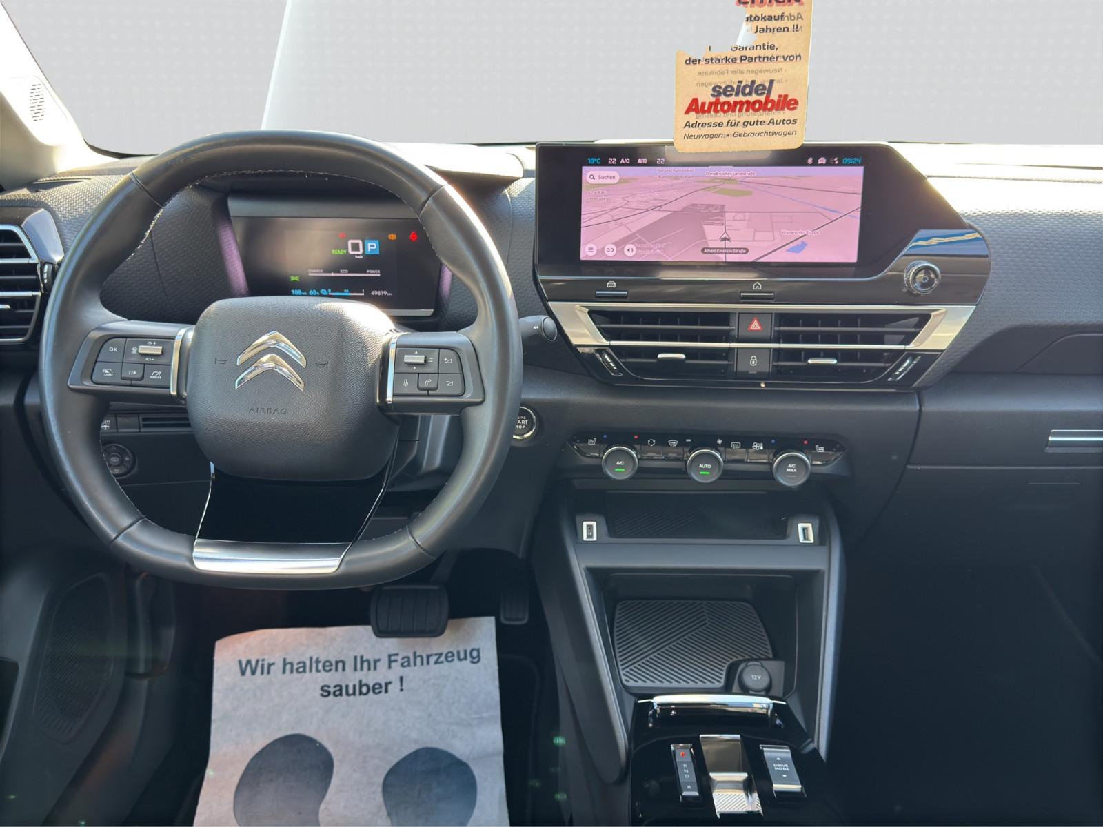 Citroën ë-C4 Elektromotor Shine, TOP gepflegt, 1. Hand