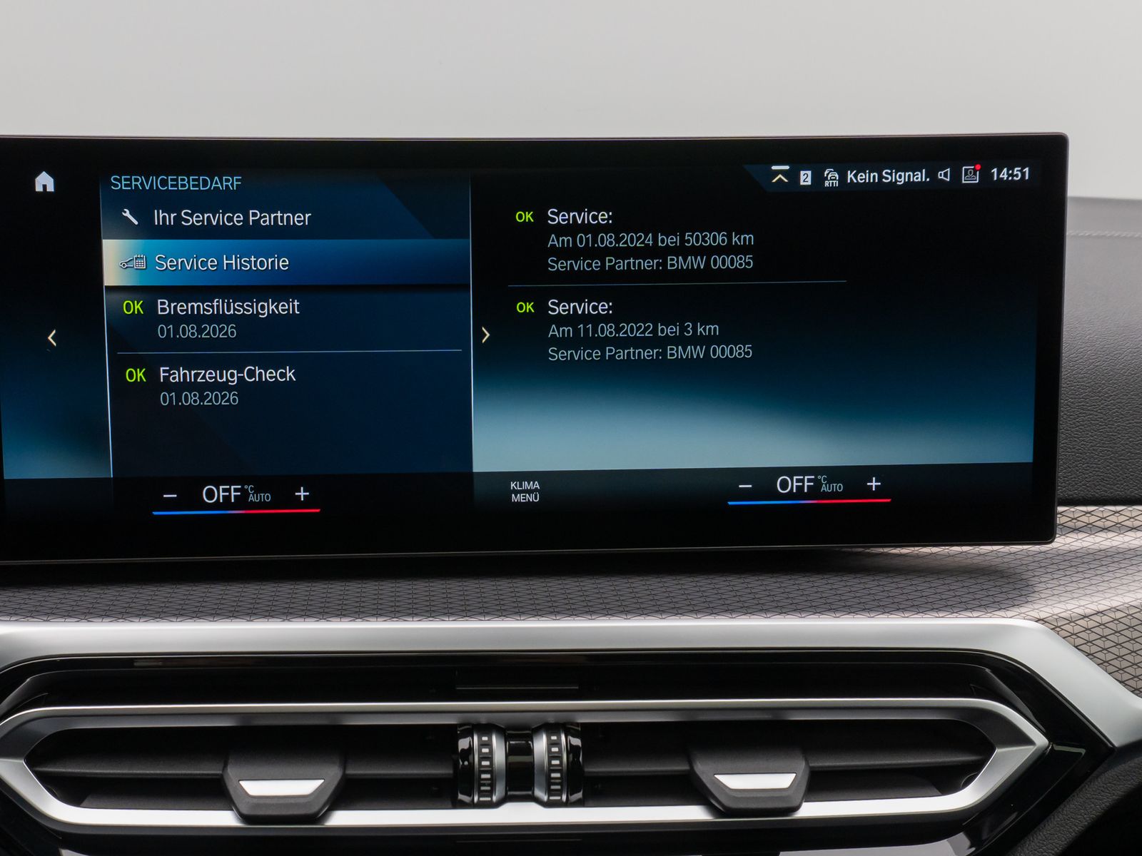 Fahrzeugabbildung BMW i4 M50 Gran Coupé Glasdach Laser 360°HUD DAB H/K