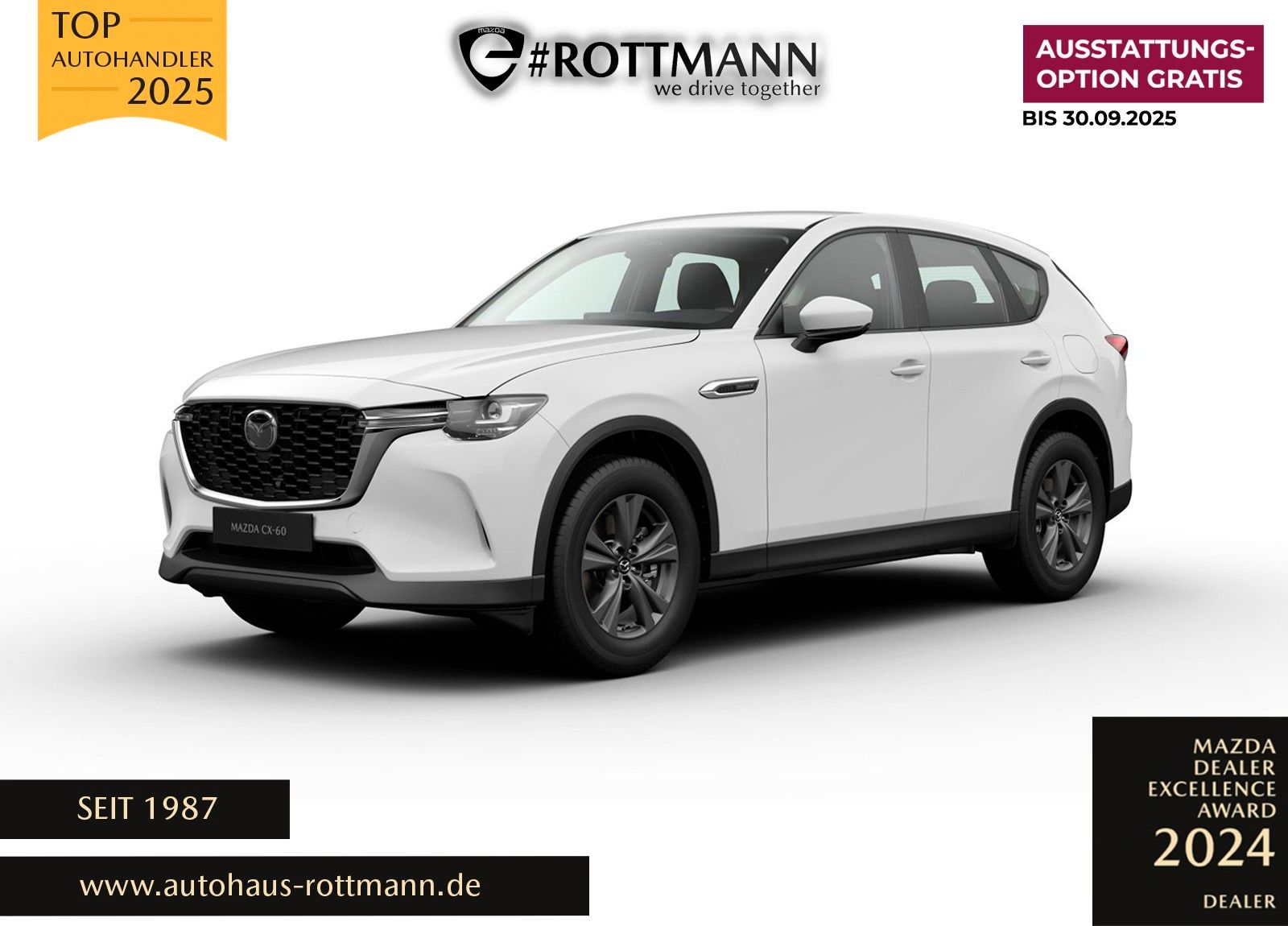 Mazda CX-60 2025 e-SKYACTIV D 200ps Aut. PRIME-Line