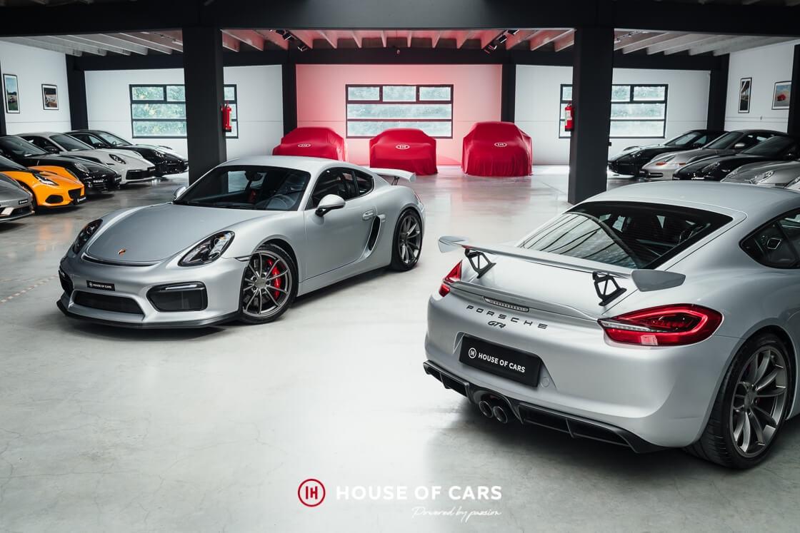 Porsche 981 CAYMAN GT4 CLUBSPORT RHODIUM SILVER - PPF