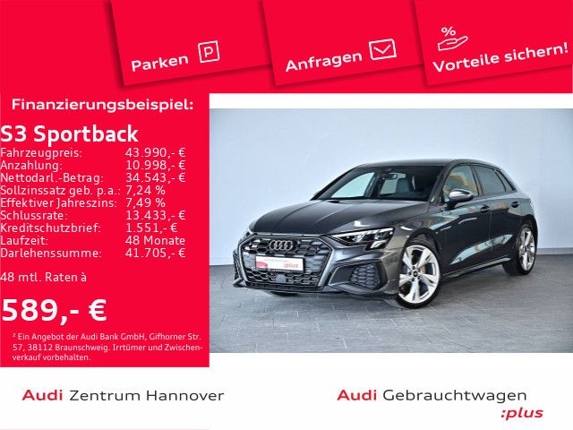 Audi S3 Sportback 2.0 TFSI quattro LED Kamera virtual