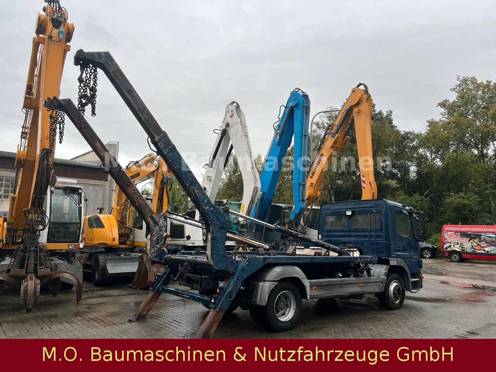 Fahrzeugabbildung Mercedes-Benz Atego 1222 K/  Bluetec 4 / Meiller AK 7 MT /