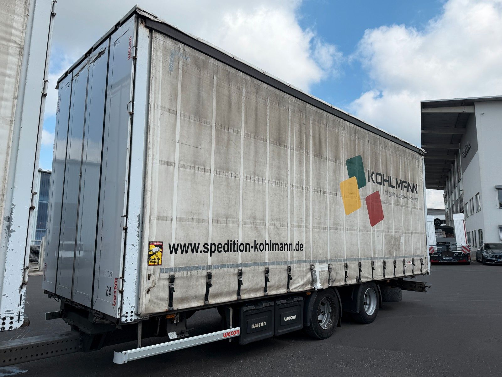 Fahrzeugabbildung Wecon APZ 218 BPW Achsen Schiebeverdeck