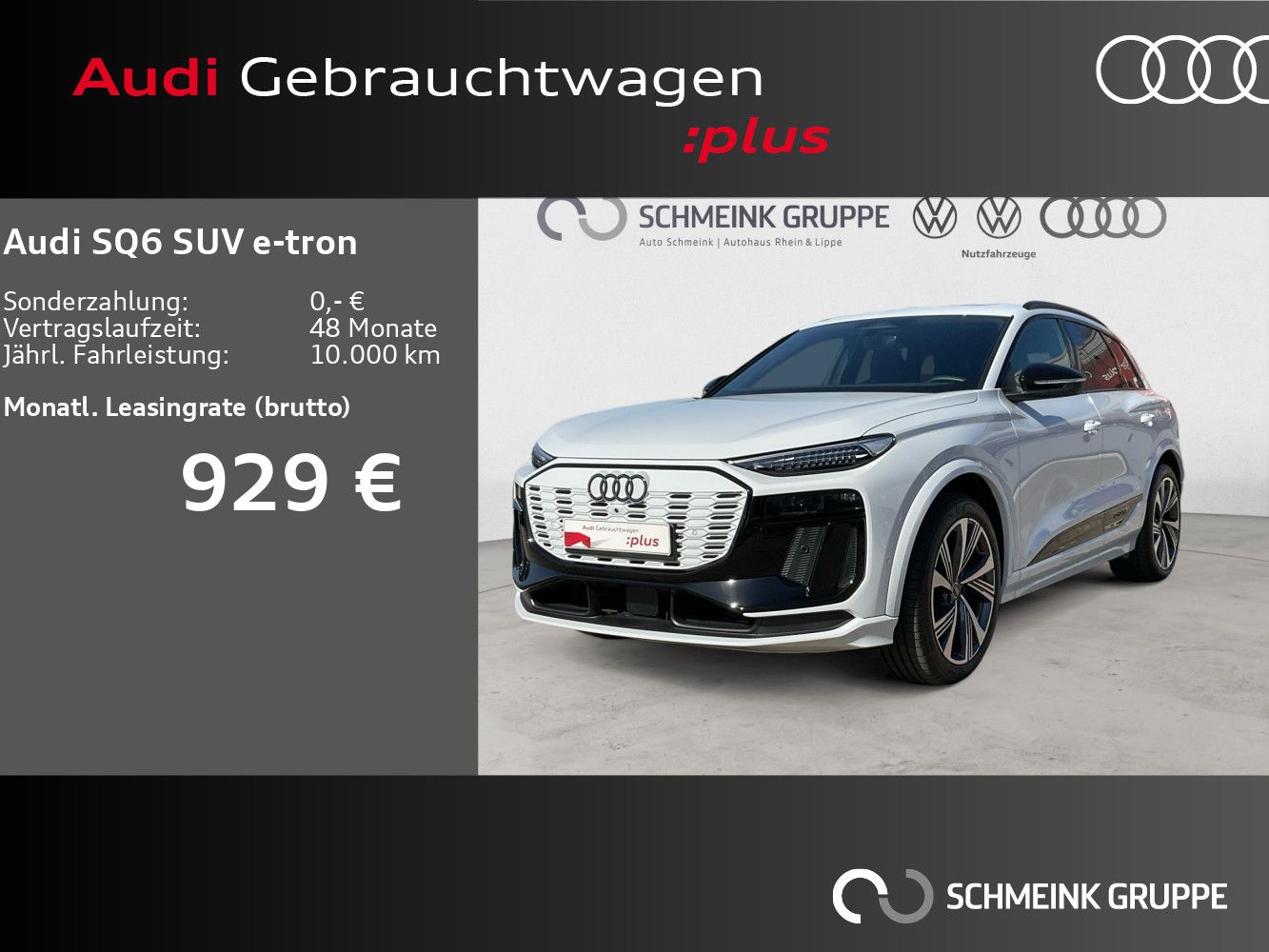Audi SQ6 e-tron HUD 360 Pano B&O Matrix Massage Nappa