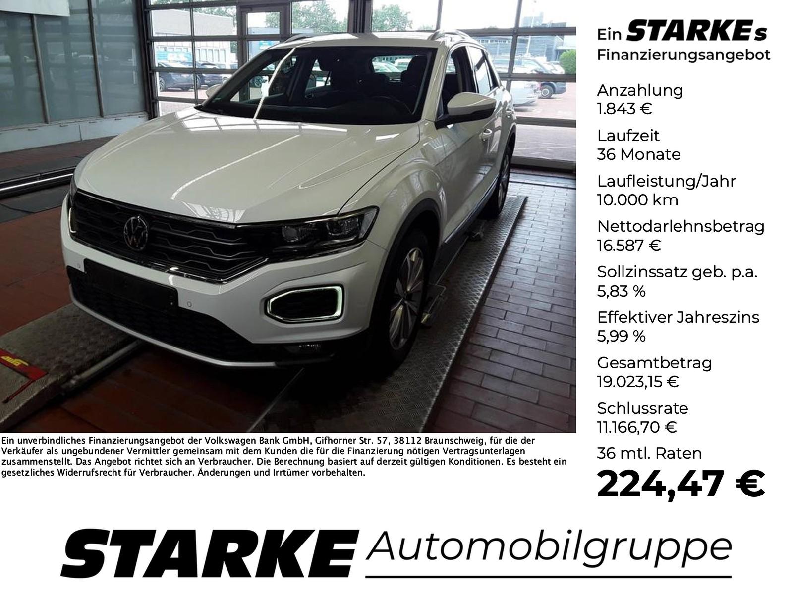 Volkswagen T-Roc 2.0 TDI Style LED Kamera PDC LM Tempo Kli, миниатюра 8