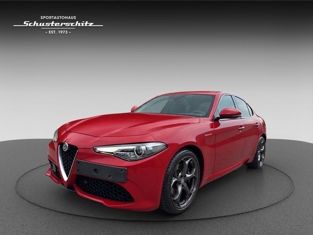 Alfa Romeo GIULIA VELOCE 1. HAND SCHECKHEFT DE-FZG. KD NEU