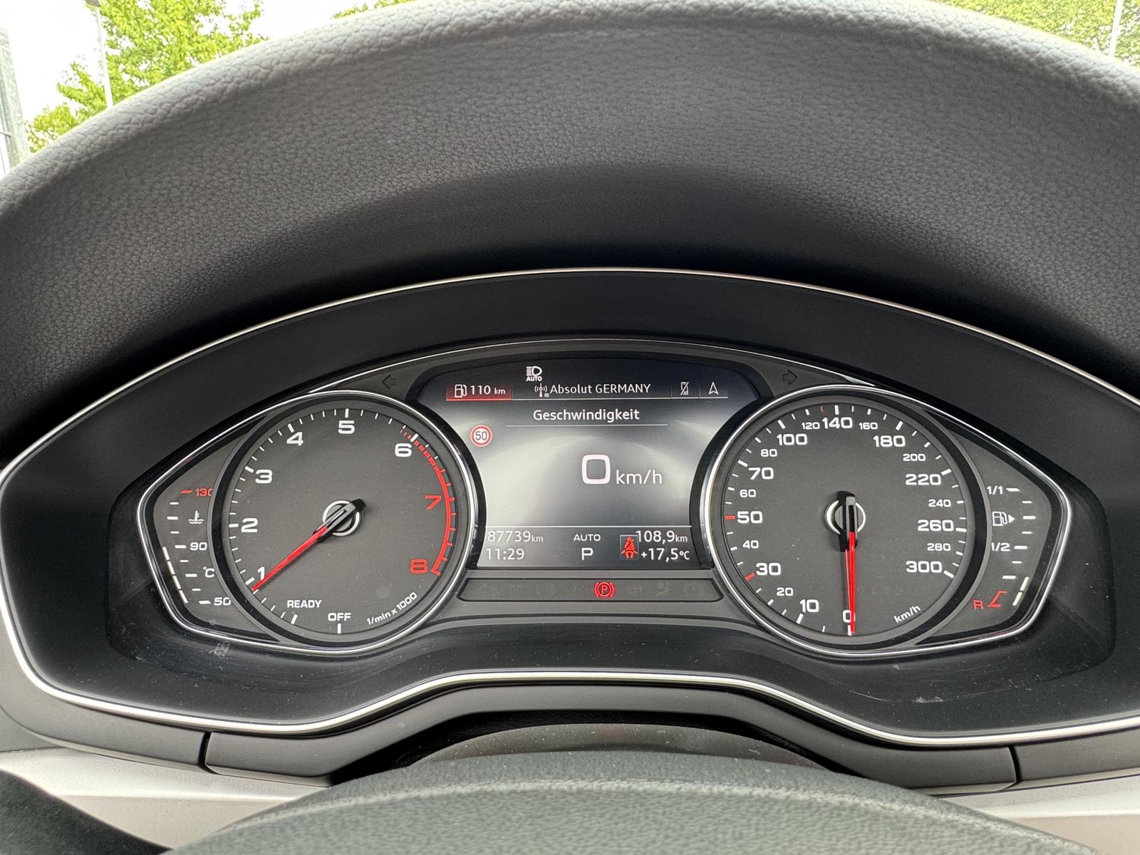 Audi A5 45 2.0 TFSI quatro S Line B&O Matrix ACC AHK, миниатюра 12