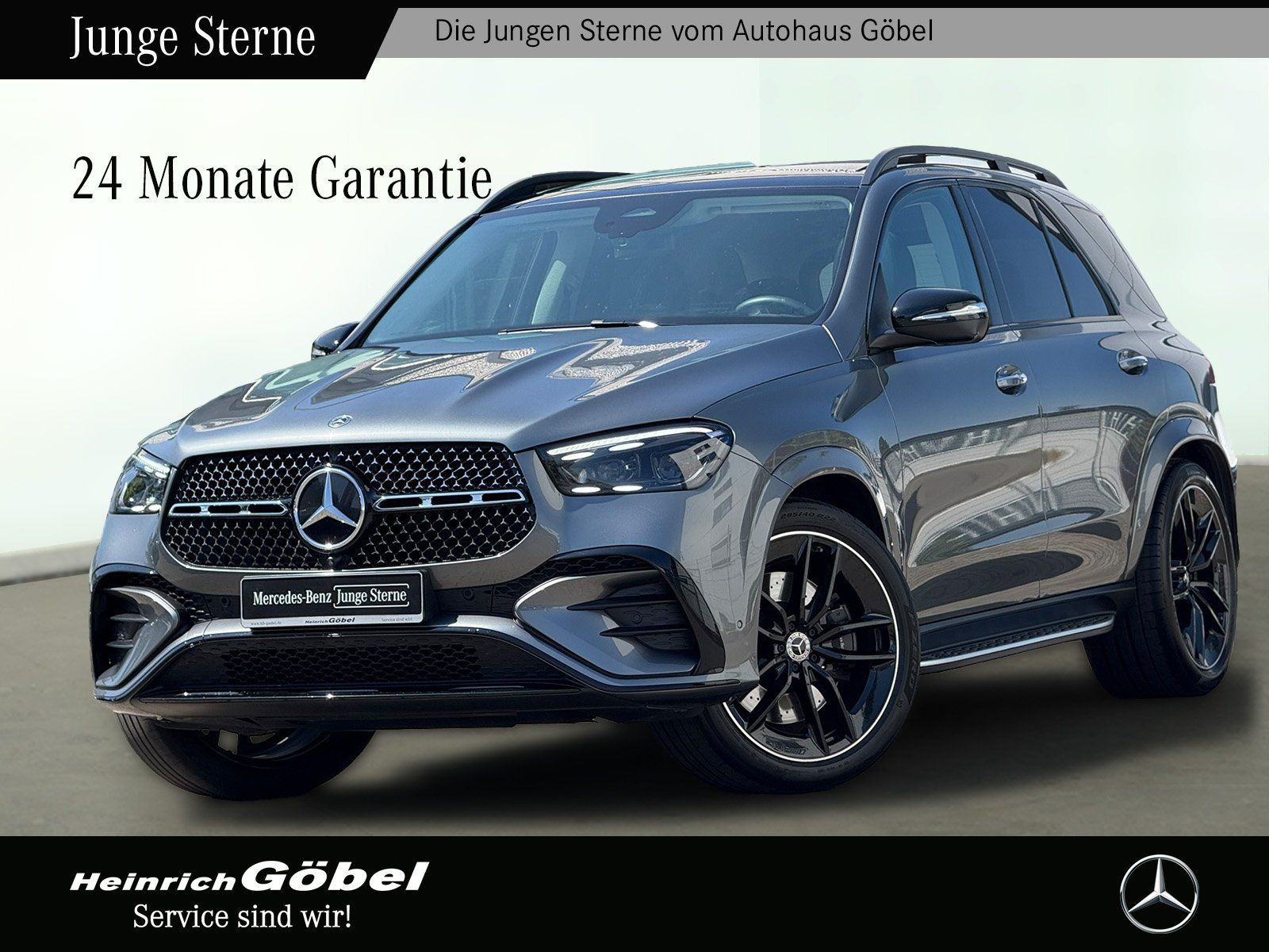 Fahrzeugabbildung Mercedes-Benz GLE 450 d*HEAD-UP*AMG*BURMESTER*AHK*PANO*360°*