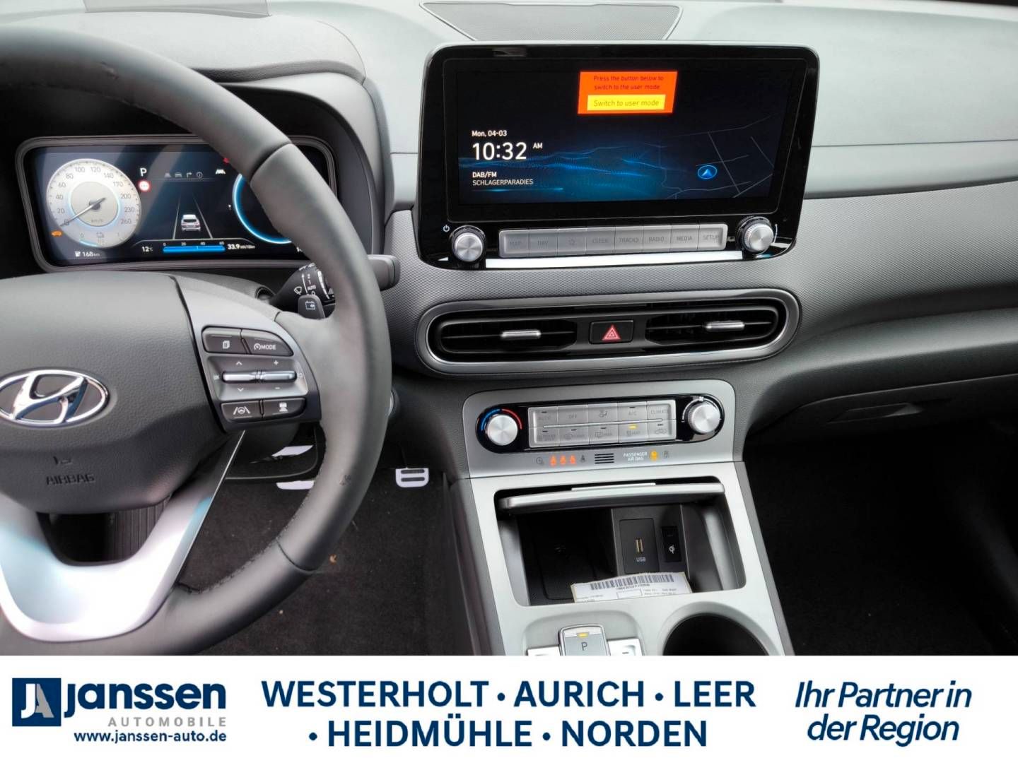 Fahrzeugabbildung Hyundai KONA Elektro PRIME-Paket (schwarzer Dachhimmel)