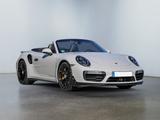 Porsche 911 Turbo S Cabriolet 3.8 BURM MEMO AIRMATIC PDC - Porsche: Weiß, 911 Turbo