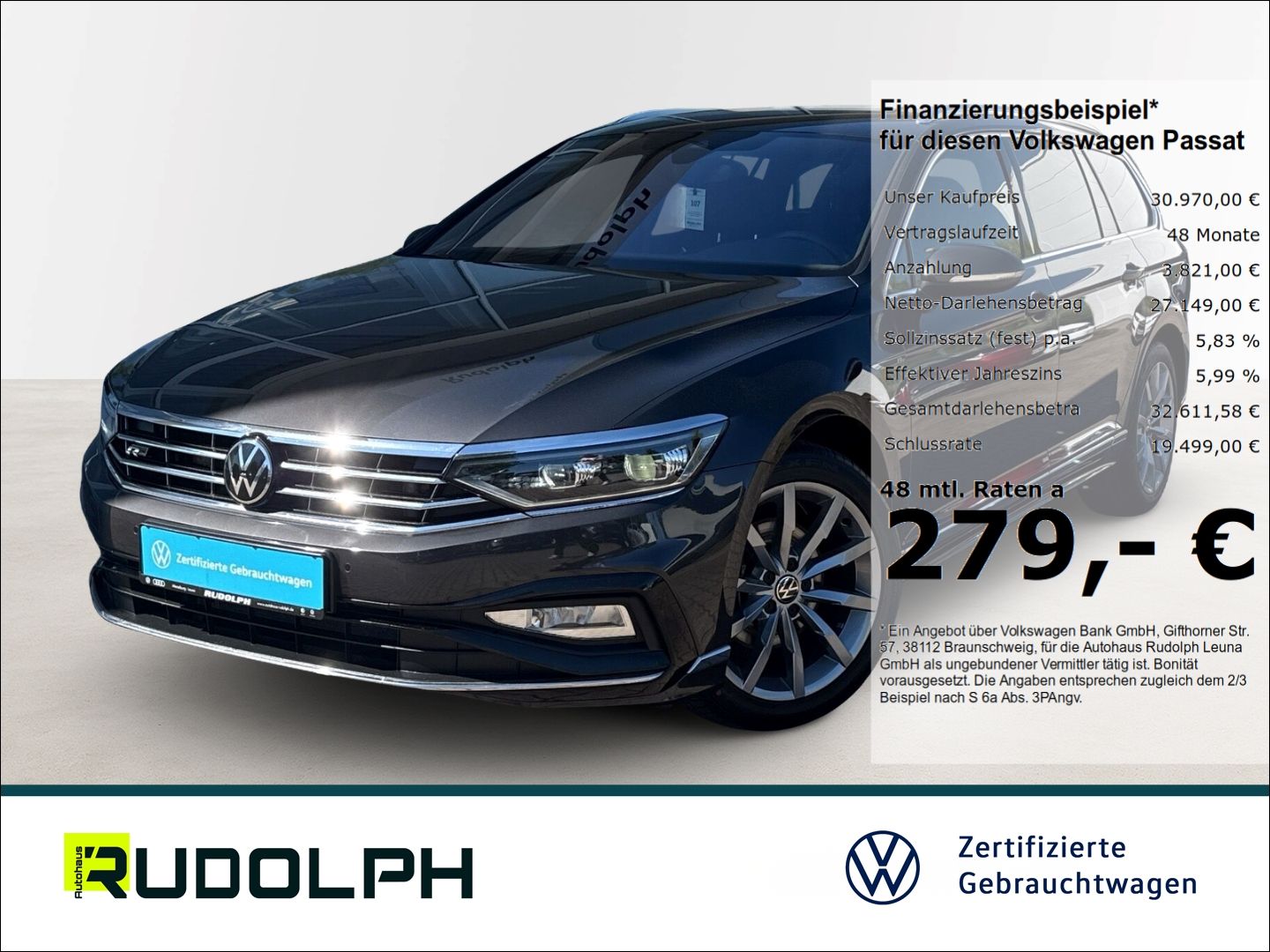 VW Passat Variant Elegance 2.0 TSI DSG SHZ ACC Navi