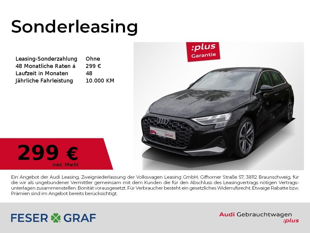 Abbildung Leasingangebot Audi A3 SB 35TDI S tronic adv./LED/Navi+/Kamera/ACC/S