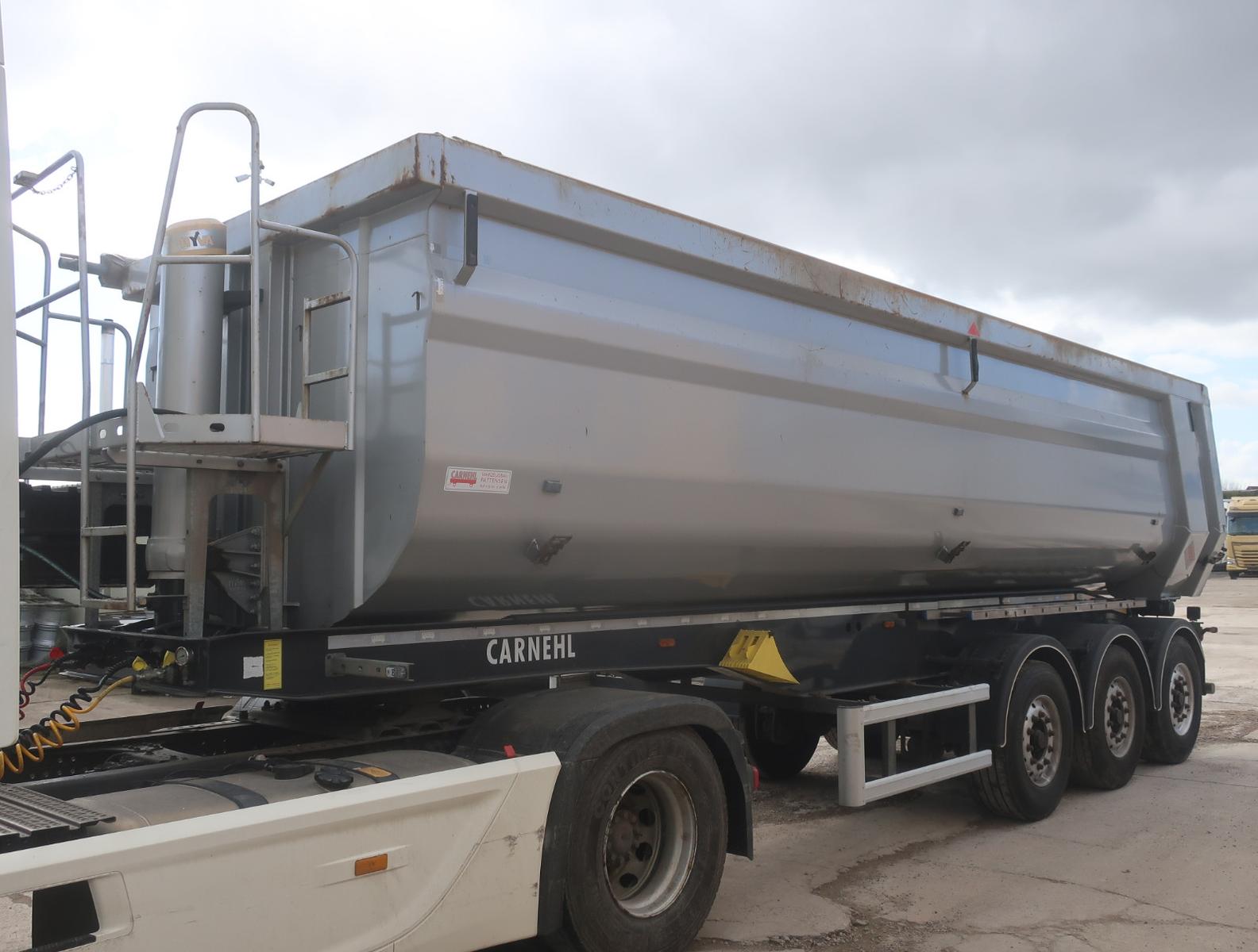 Carnehl Stahlmulde ca. 35m³ Hardox Plane LG:6.370kg