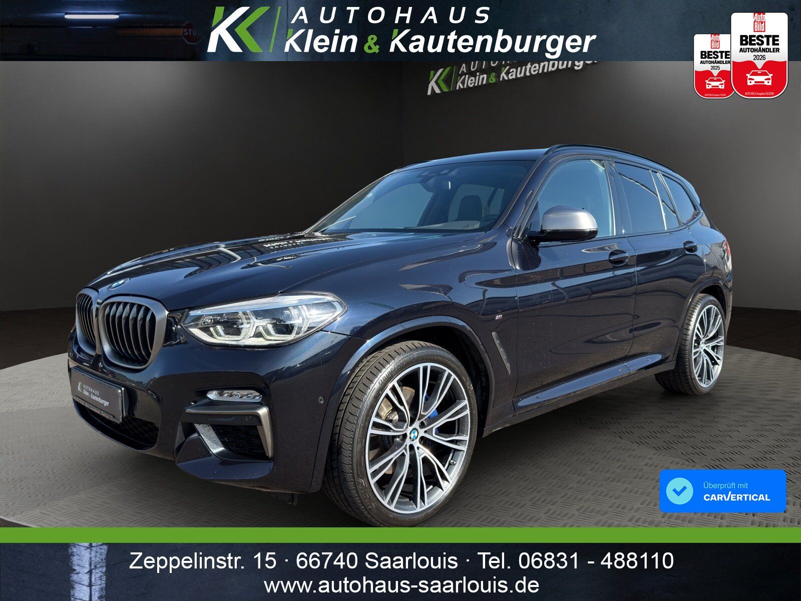 BMW X3 M40i xDrive +AHK+PANO+MEMORY+KAMERA+STANDHZG.