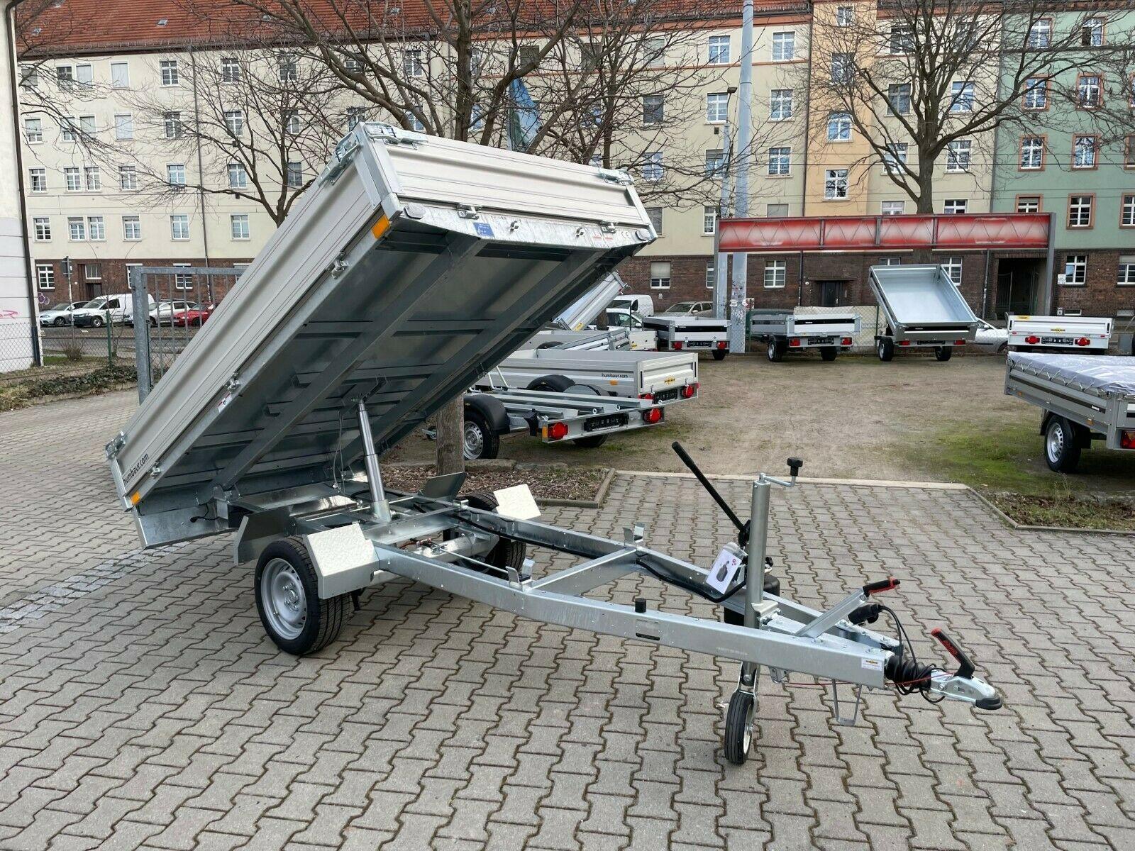 Humbaur HUK 182715 Rückwärtskipper Alu FLEXePumpe