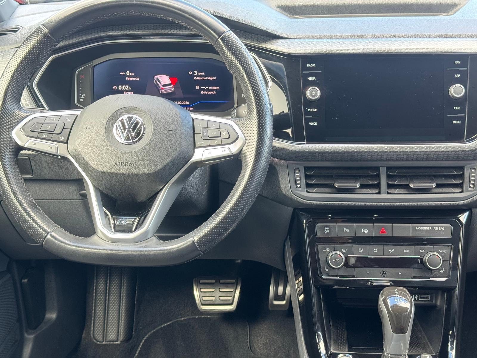 Volkswagen T-Cross 1.0 TSI DSG*R-LINE*LED*ACC*SHZ*NAVI*CarP