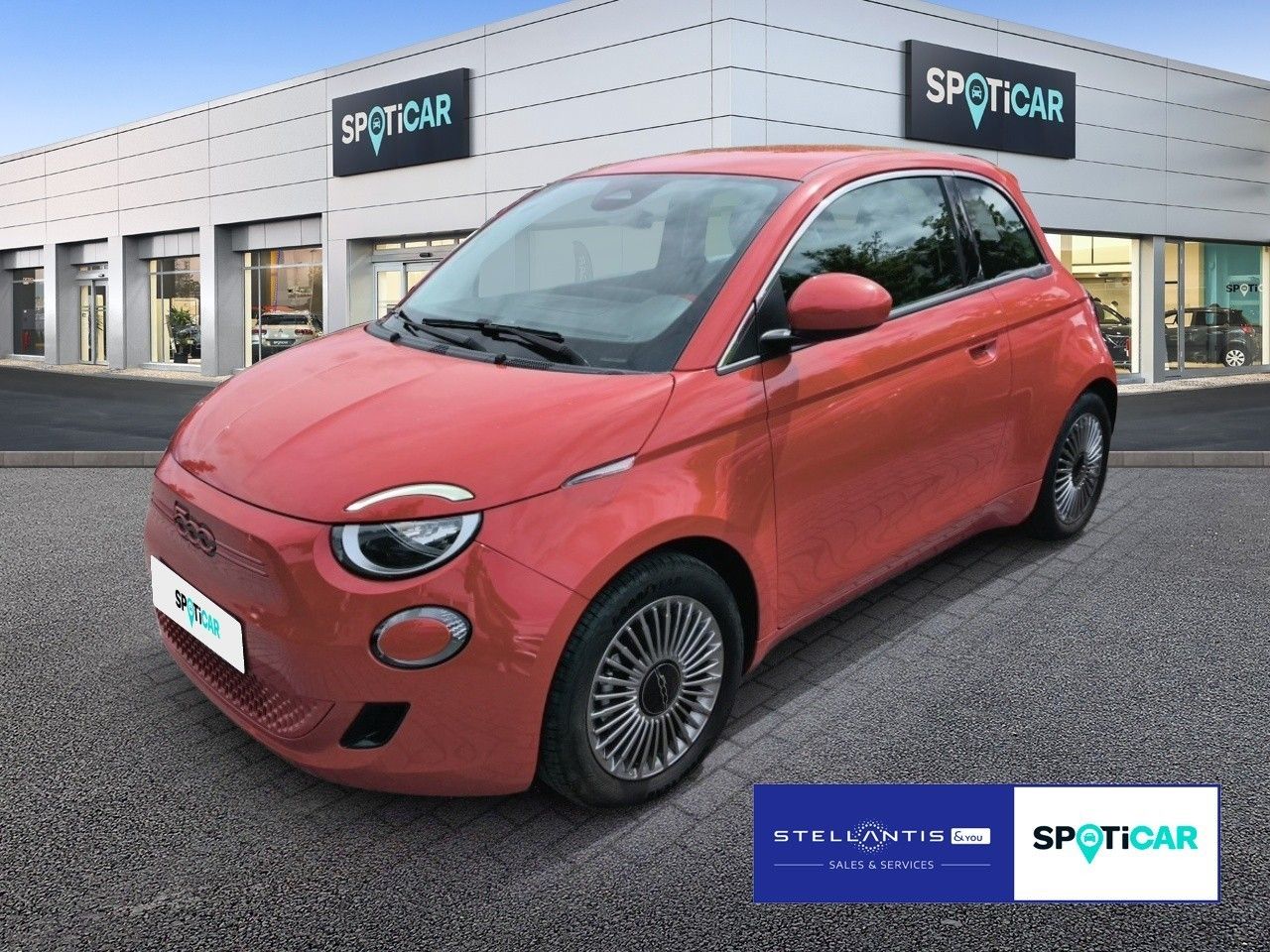 Fiat 500e Red Batterie 23,8 kWh