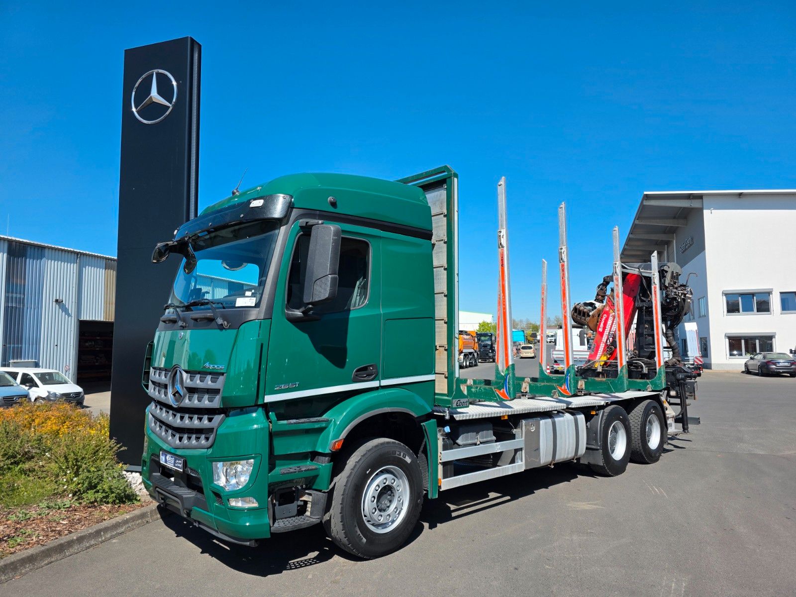 Fahrzeugabbildung Mercedes-Benz Arocs 2651 L 6x4 Cranab TZ12.2 (9,3)