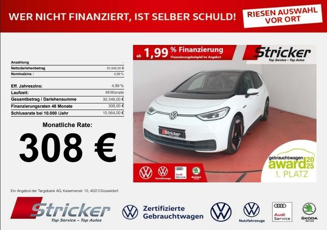 VW ID.3 Max 150/58 308,-ohne Anzahlung Top-Sport Pa