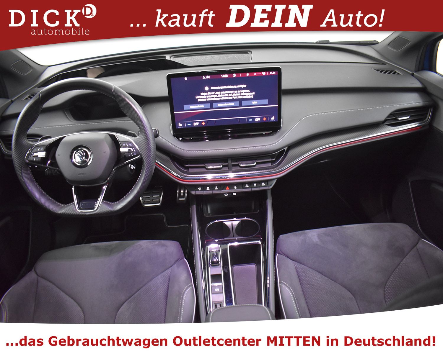 SKODA Enyaq 80 Sportline PANO+MATRIX+HEAD+AHK+360+VOLL - Image 8