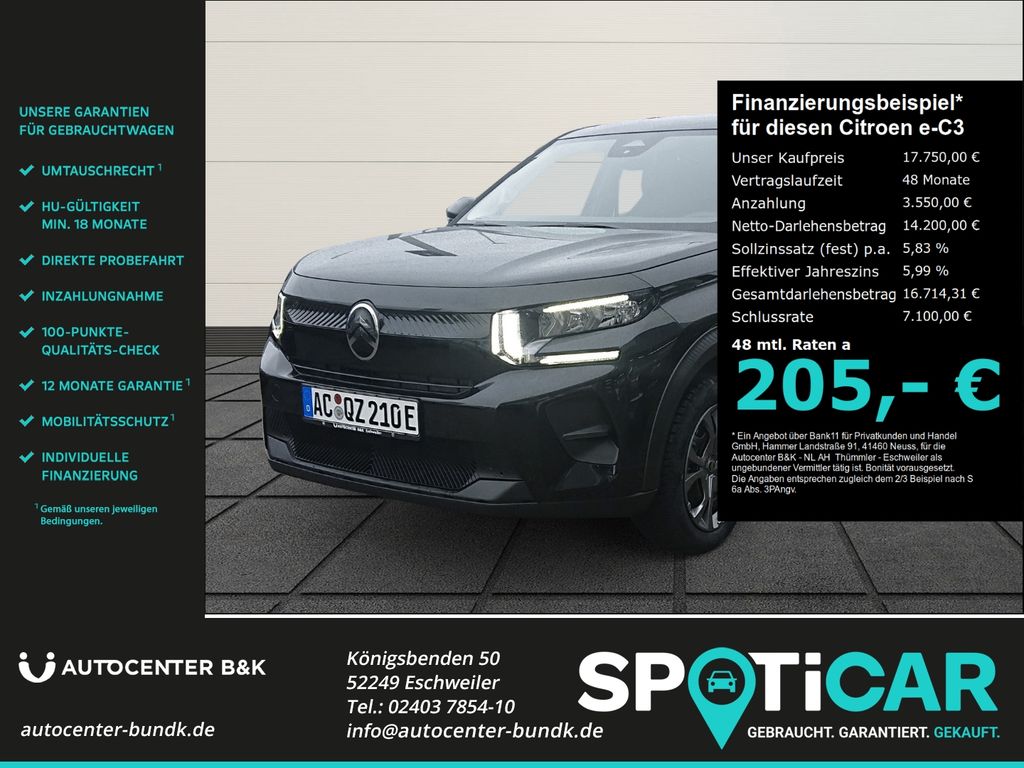 Angebot ansehen Citroën ë-C3