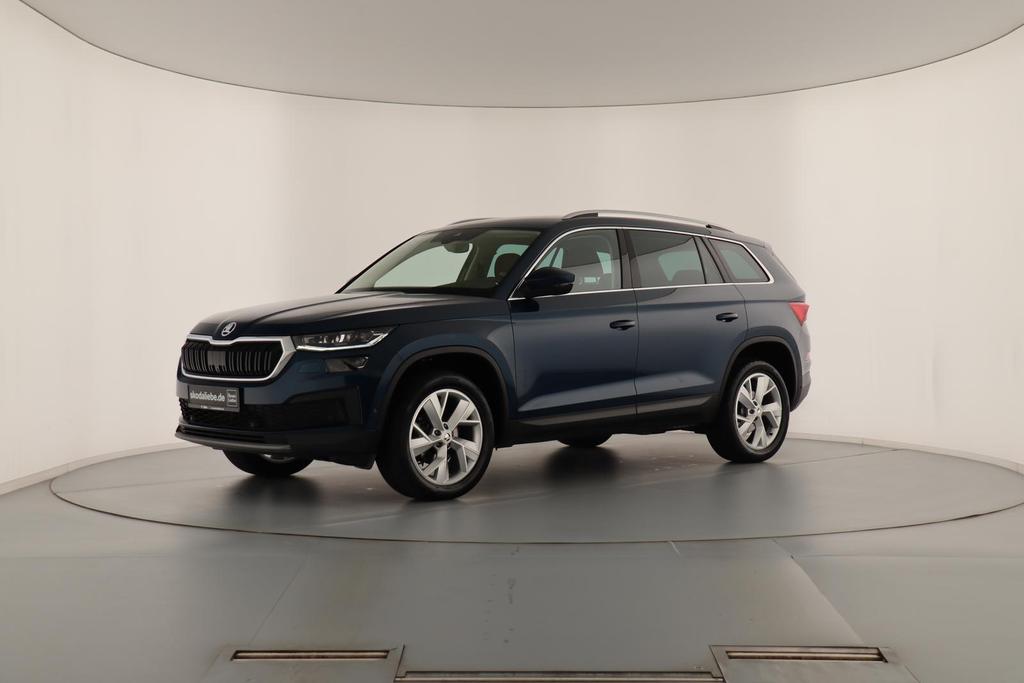 Skoda Kodiaq 2022 г. Синий, пробег 53161 км